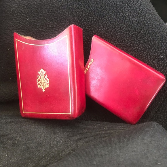 Vintage 1970’s Leather Cigarette Case - Picture 1 of 4